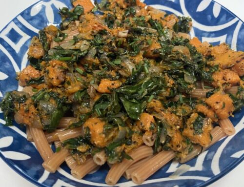 Featured Dish – Butternut Pesto Pasta